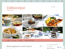 Tablet Screenshot of eldhussogur.com